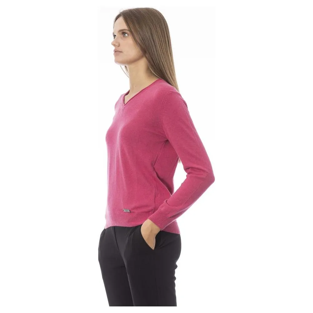 Baldinini Trend Fuchsia Polyamide Women Sweater