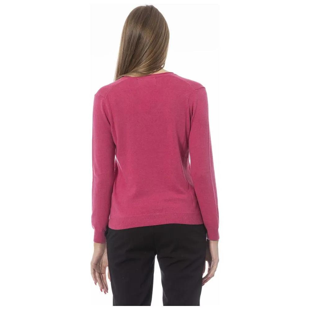 Baldinini Trend Fuchsia Polyamide Women Sweater