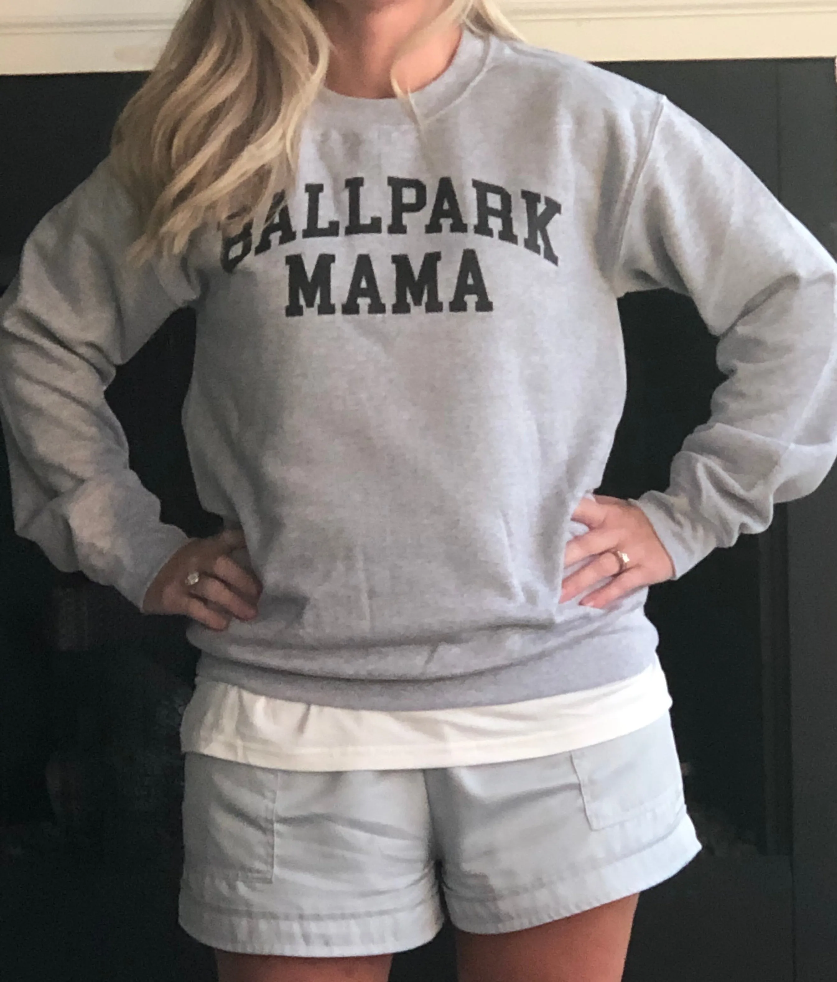 Ballpark Mama Sweatshirt & Tees