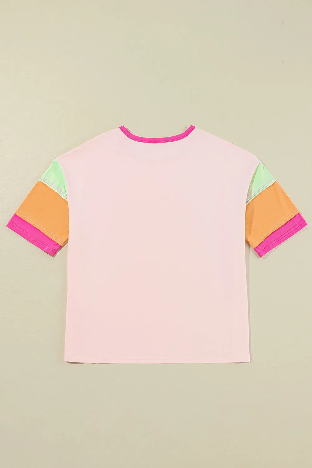 Burst of Color Top - Pink