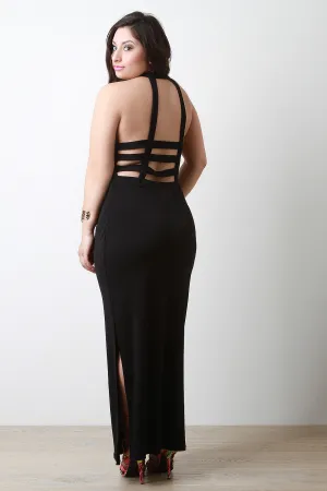 Cage Back Maxi Dress