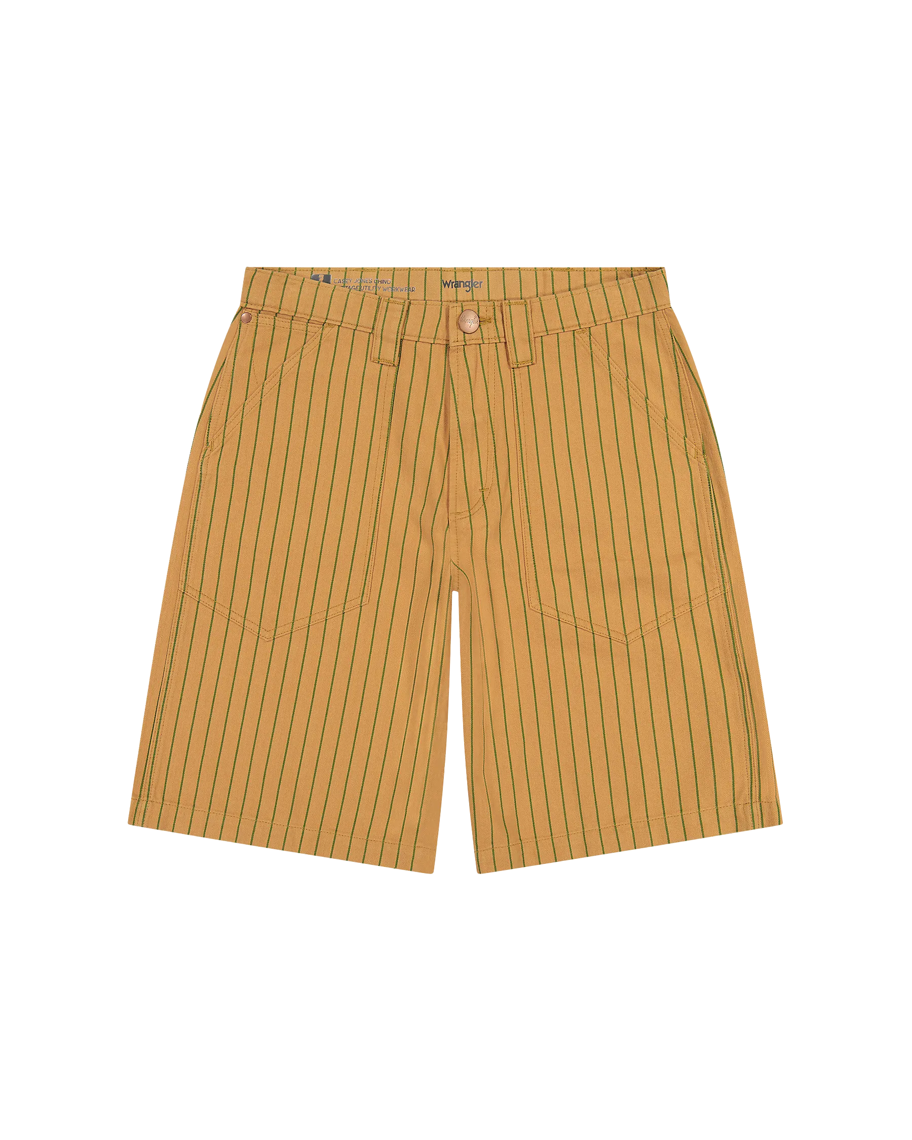 CJ Porkchop Walkshorts in Orange Stripe