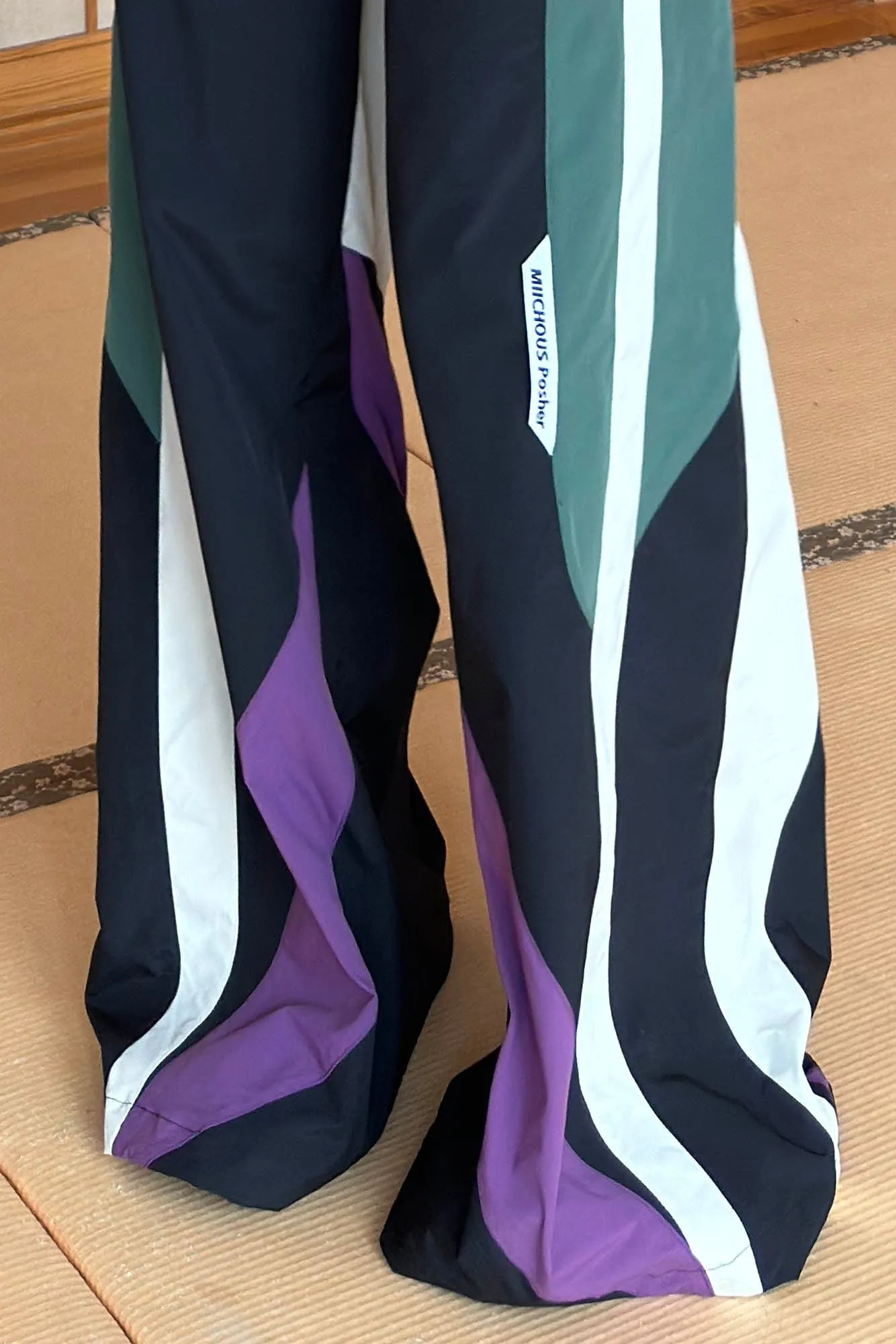 Color Block Outdoor Track Pants