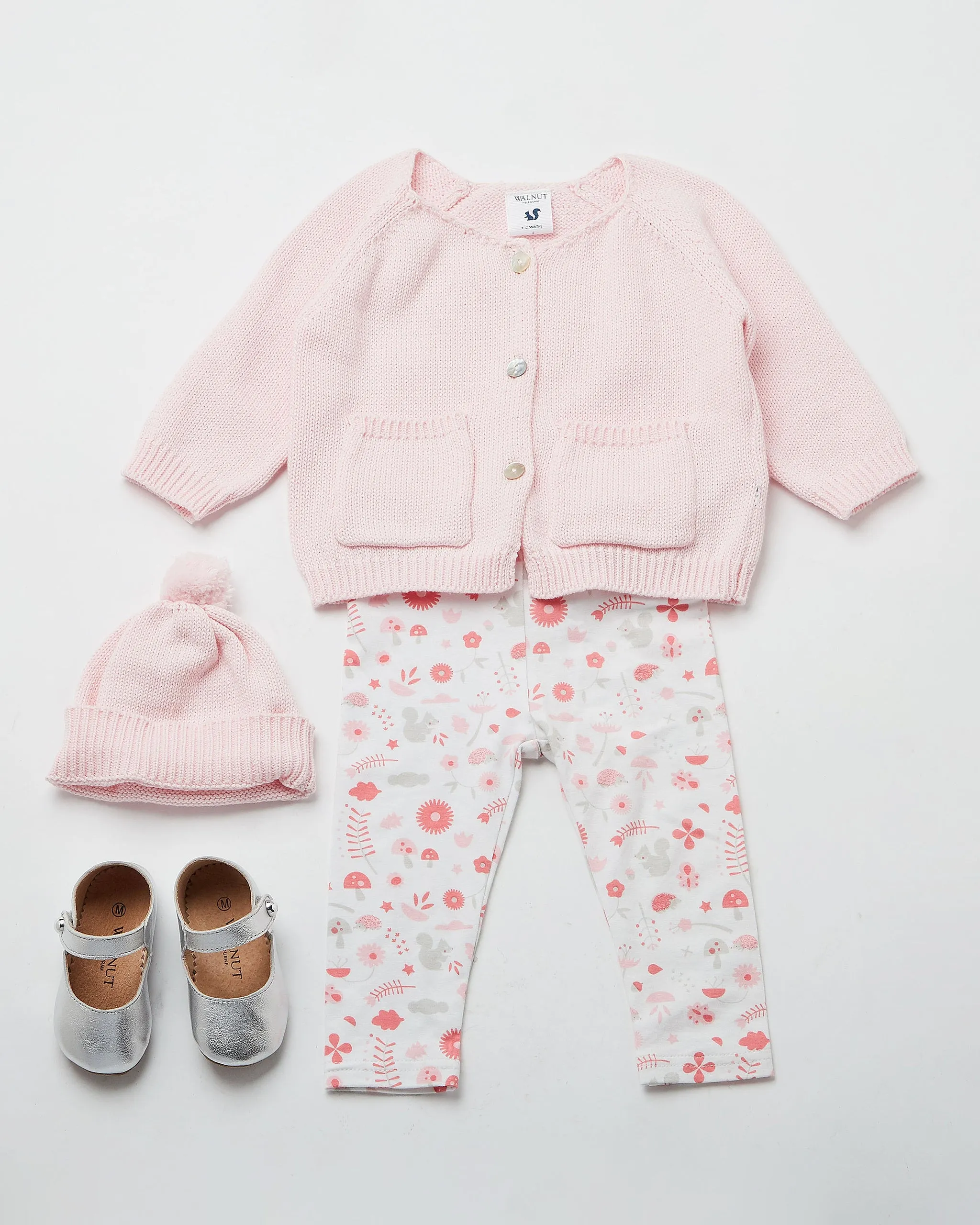 Coupe Pink Knitted Cardigan