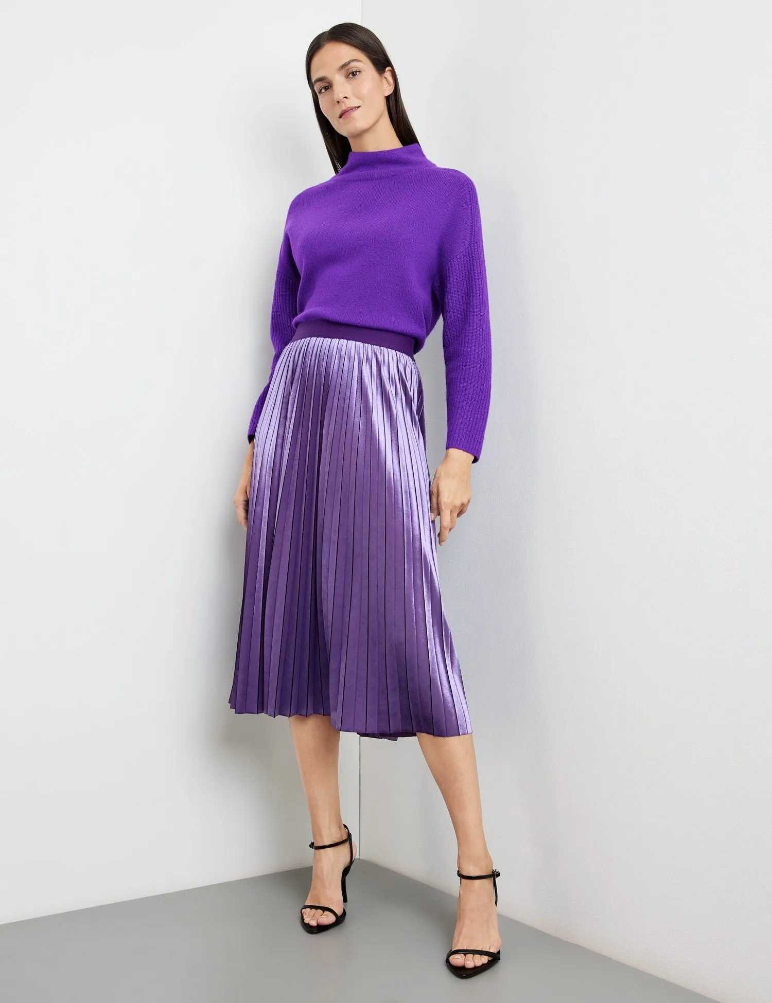 Flowing Velvet Skirt