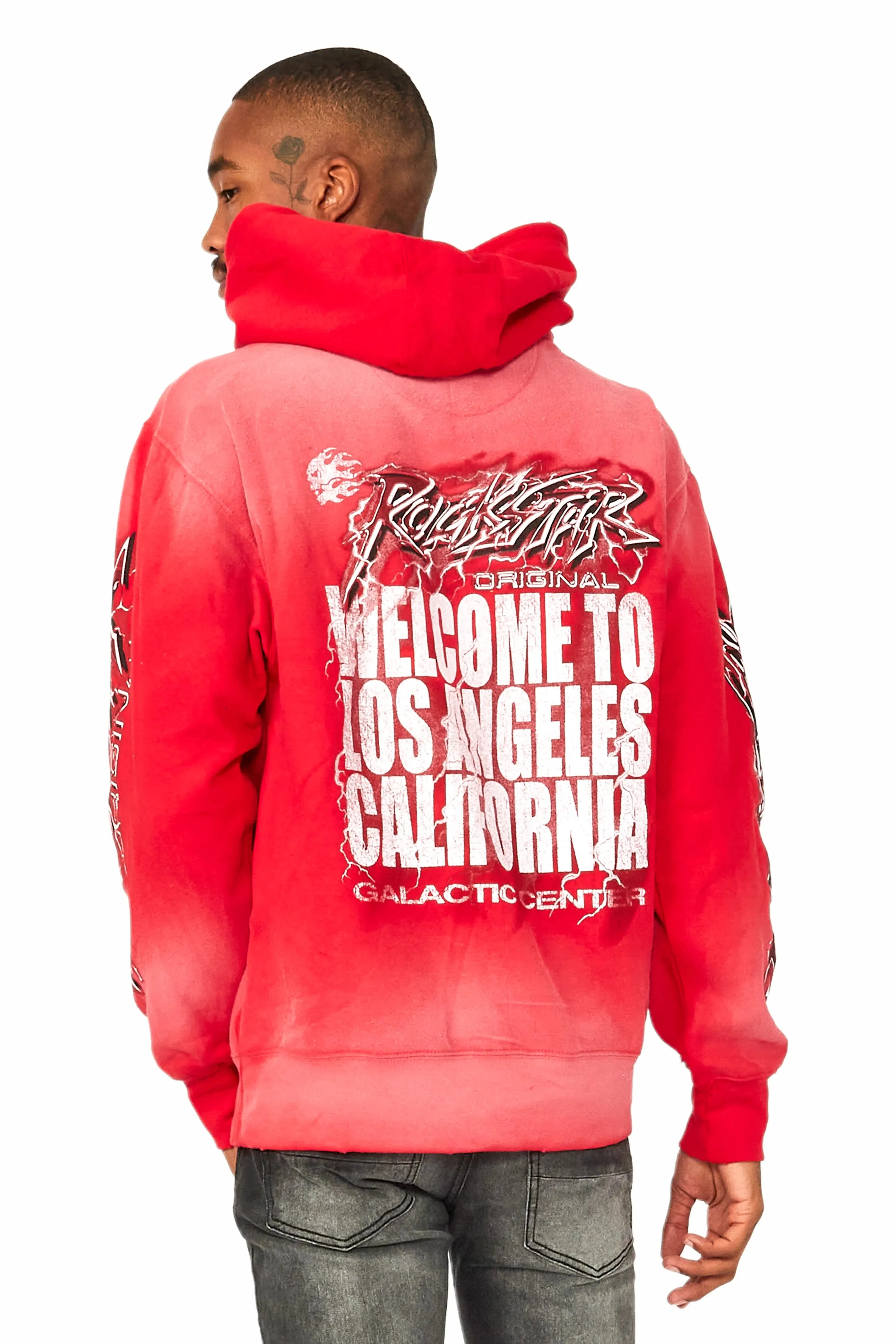 Hai Red Graphic Hoodie