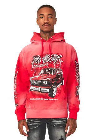 Hai Red Graphic Hoodie