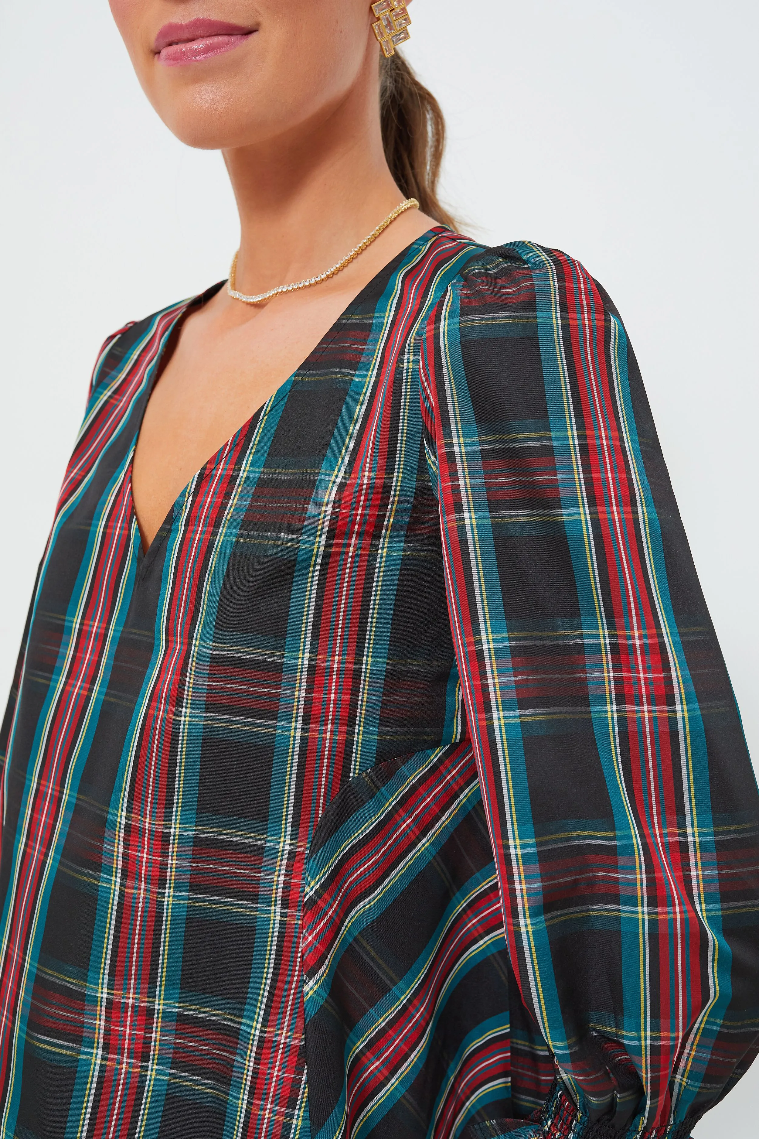 Highland Plaid Easton Blouse