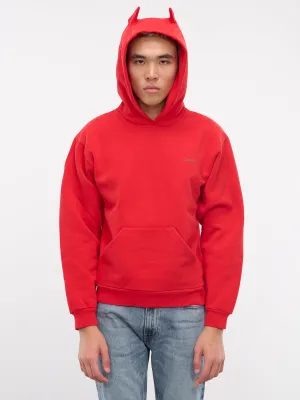 Horn Hoodie (COPJS15BIS523-RED-GREEN)