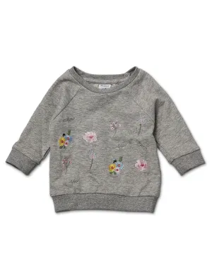 Jack Grey Flower Jumper