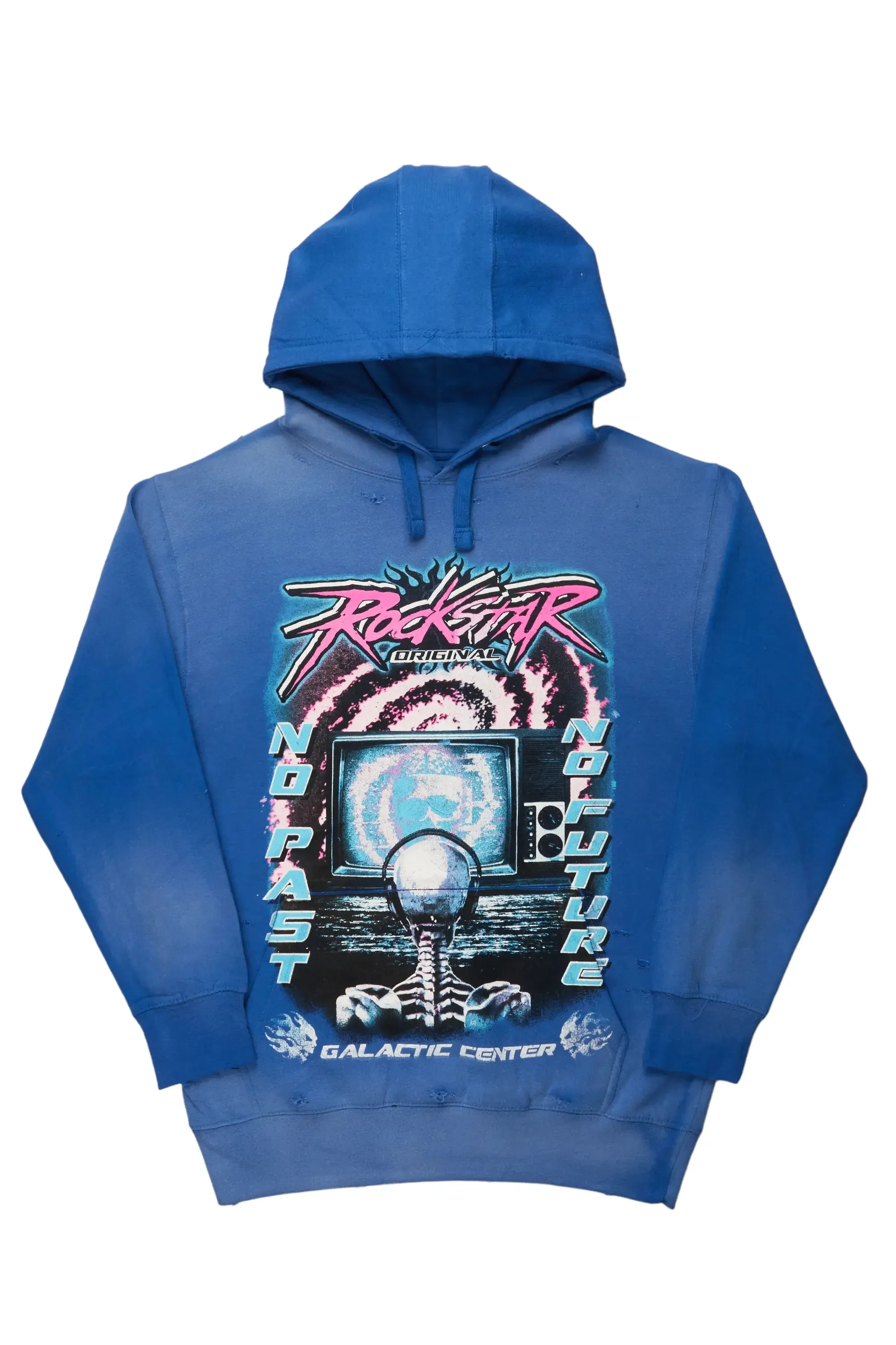 Jeton Blue Graphic Hoodie