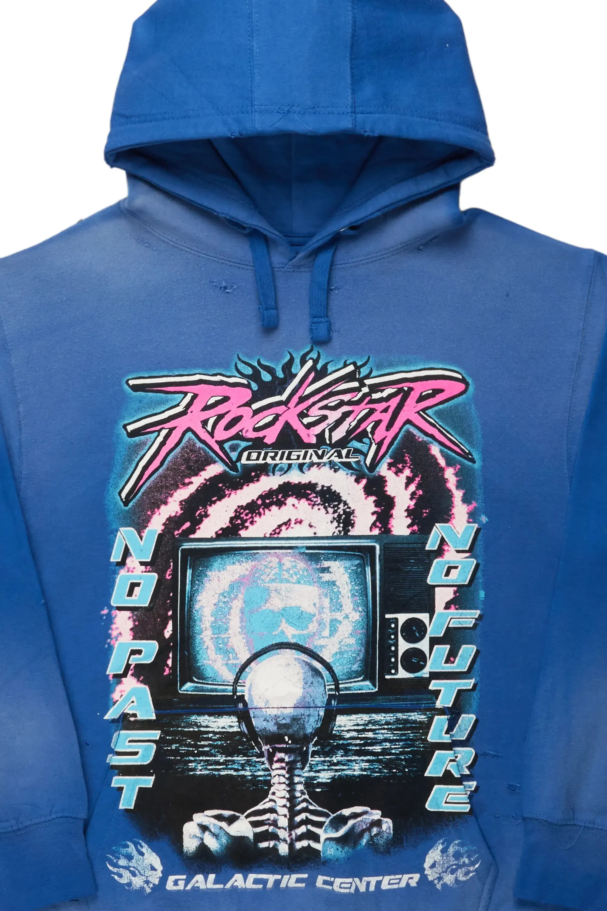 Jeton Blue Graphic Hoodie