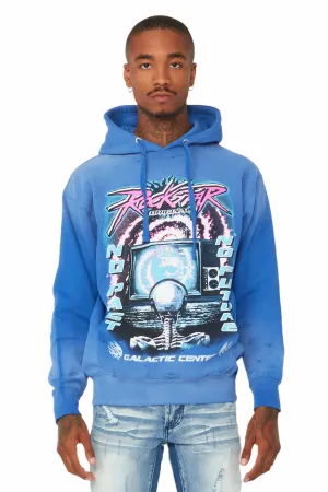 Jeton Blue Graphic Hoodie