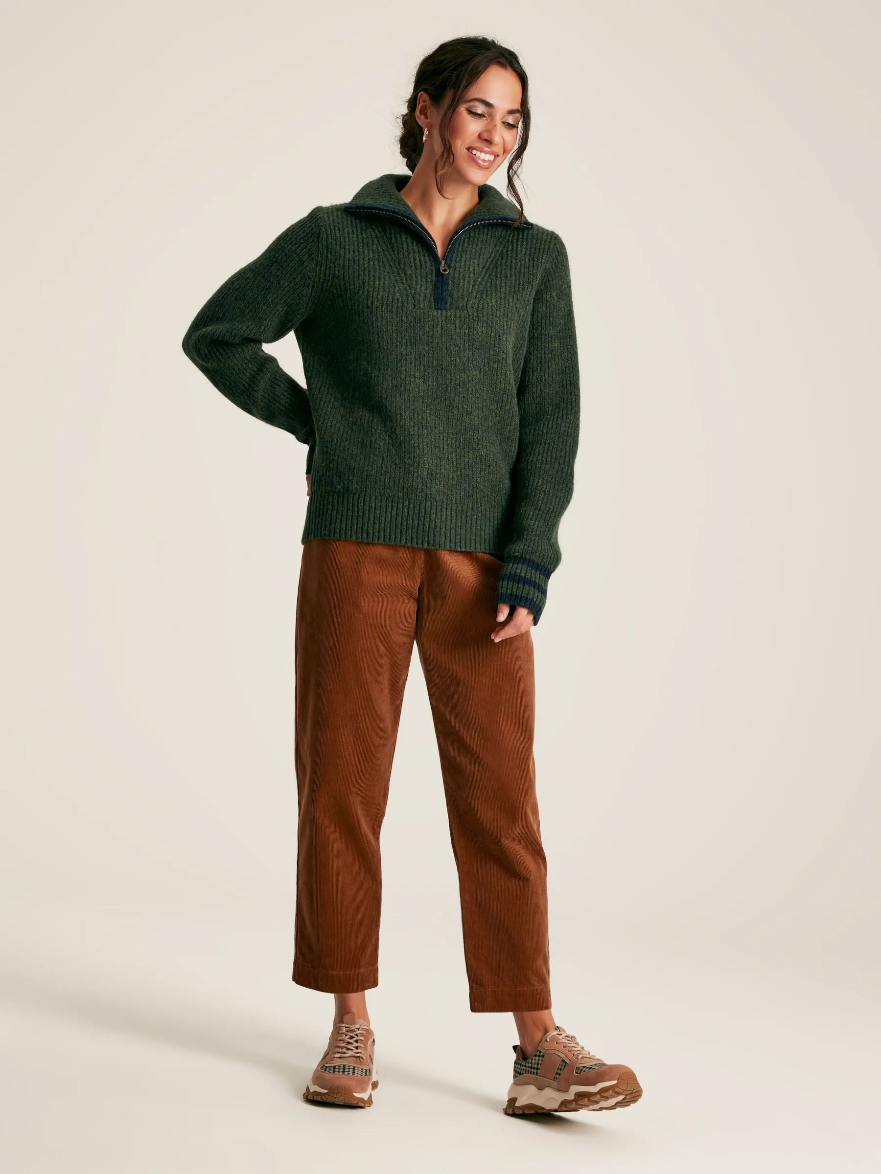 Joules Jada Quarter Zip Jumper