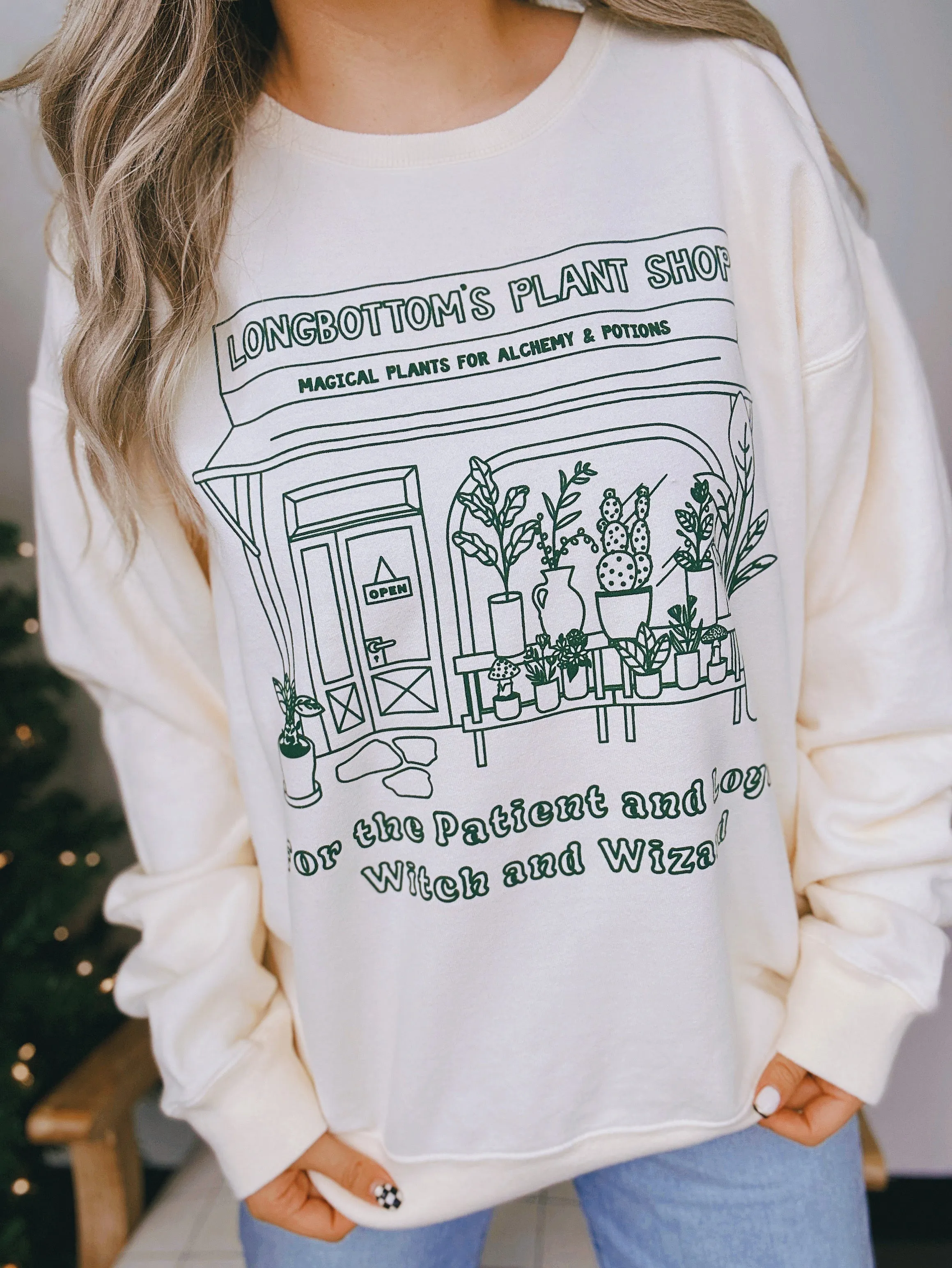 Longbottom's Plantshop Crewneck Sweatshirt