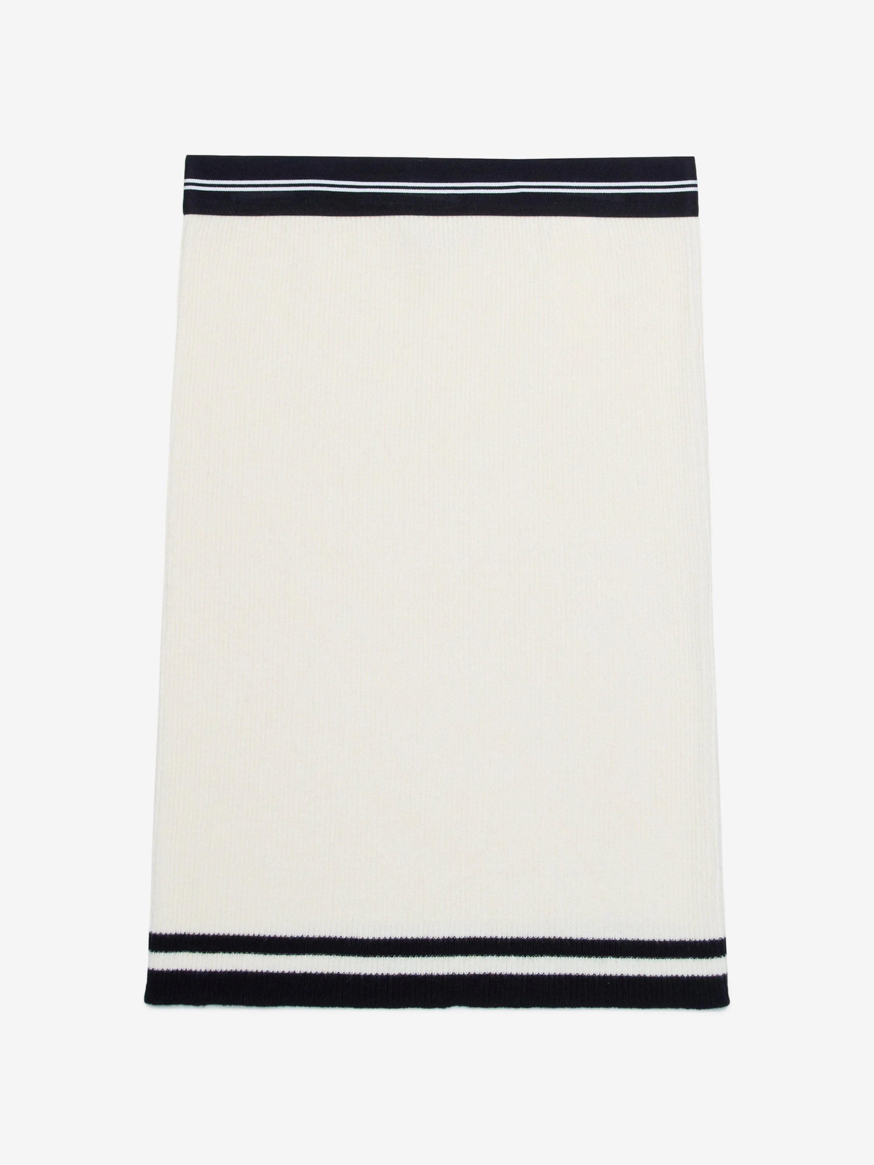 MARNI Girls Cashmere Skirt in Ivory