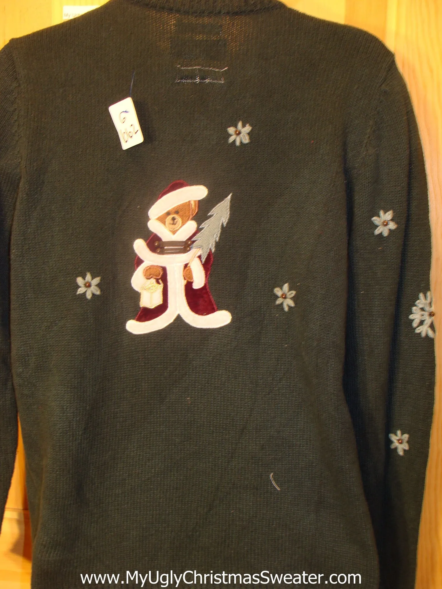 Need to Buy Christmas Sweaters? Santa Bear Light Up Sweater