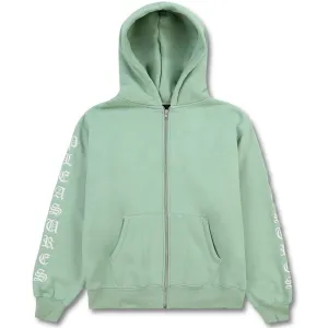 OE ZIP UP HOODIE (Matcha)