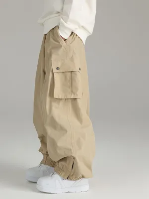 Oversize Snowboard Overalls Pants Trendy Baggy Trousers