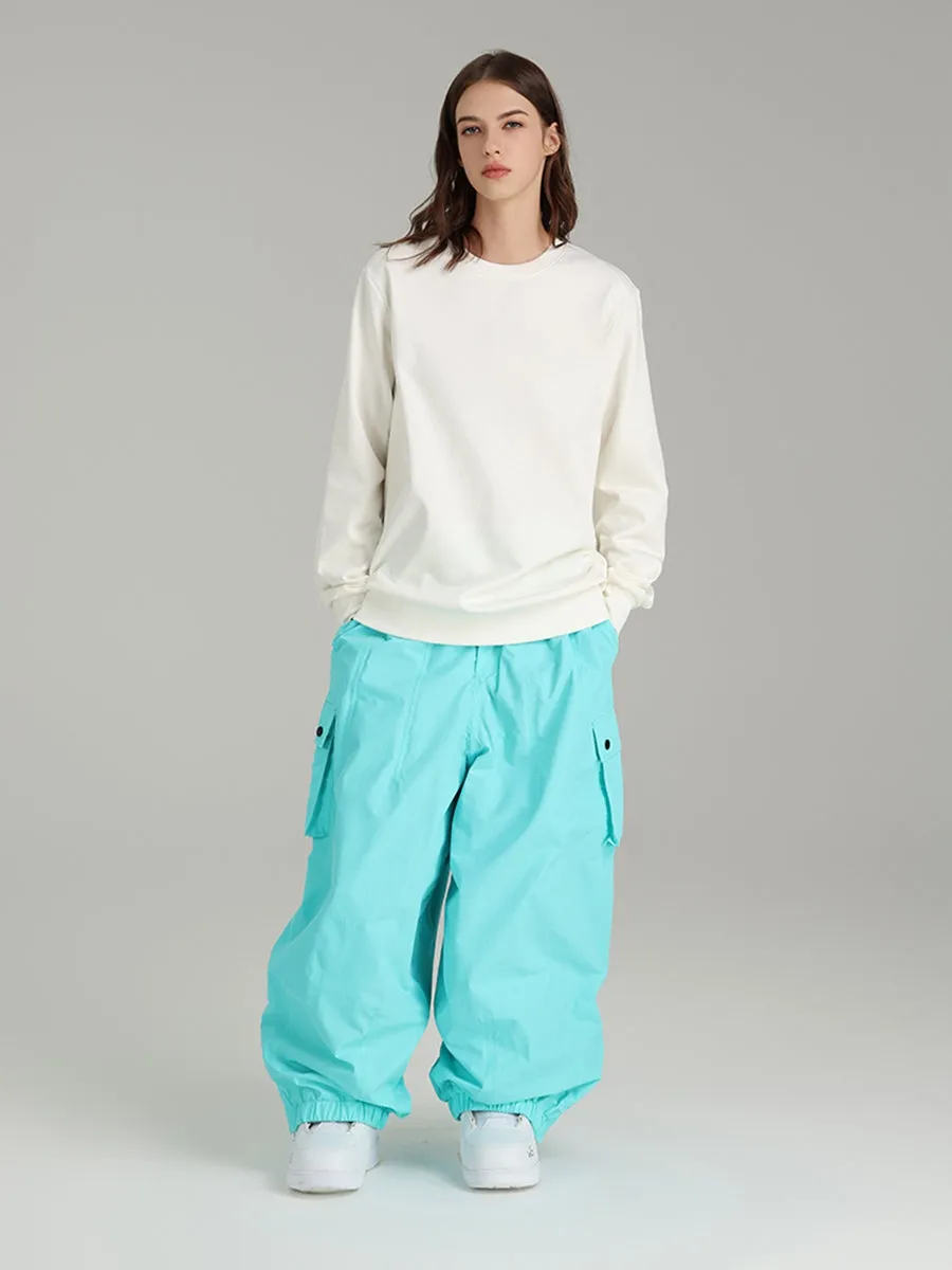 Oversize Snowboard Overalls Pants Trendy Baggy Trousers