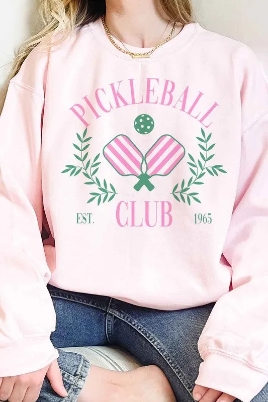 PICKLEBALL CLUB OVERSIZED SWEATSHIRT