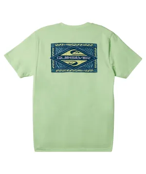 Quiksilver Vibing Tee-Paradise Green