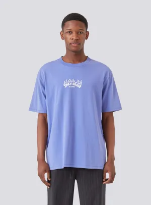 Spicy Disco Tee Washed Blue