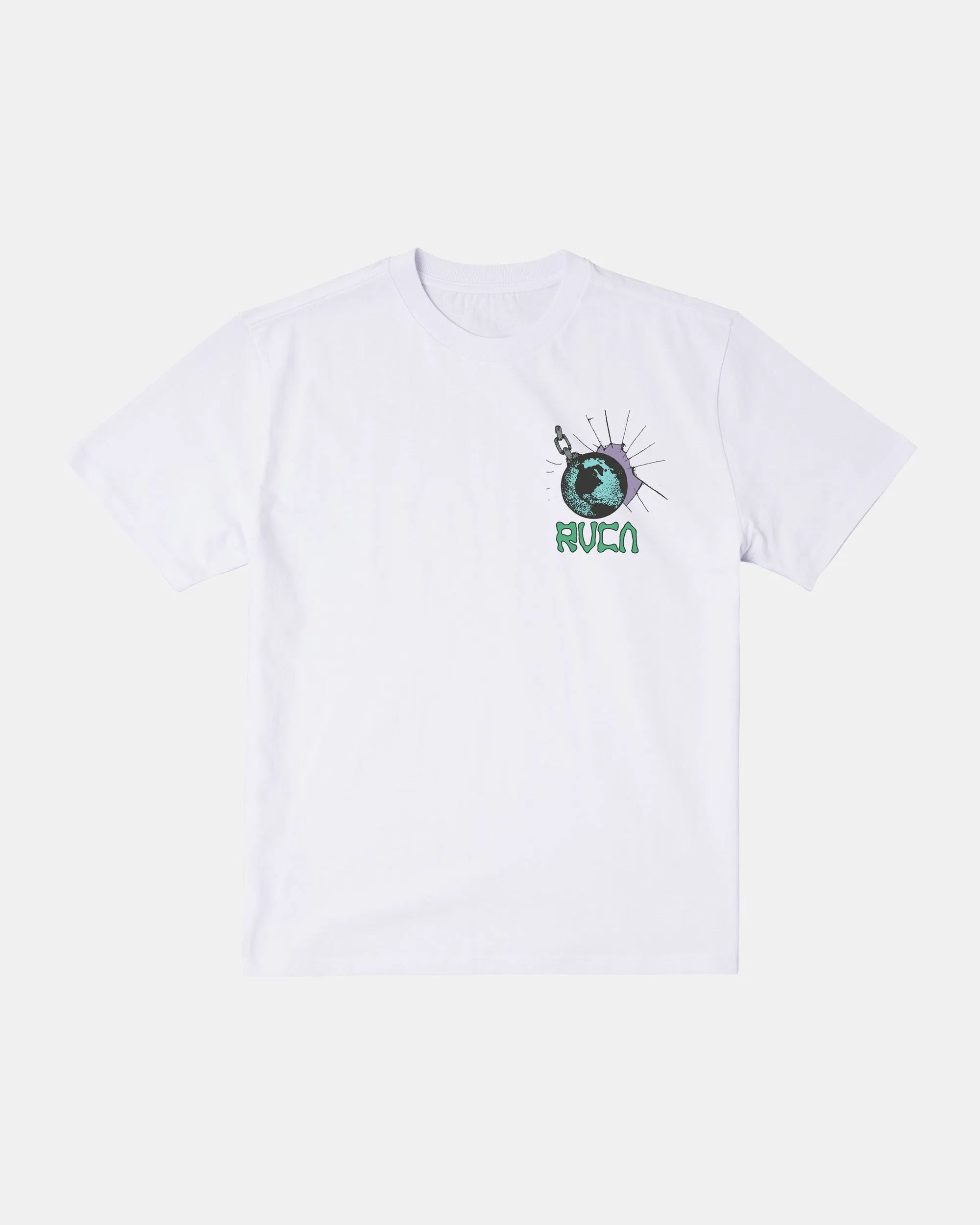 Static Channel Tee - White