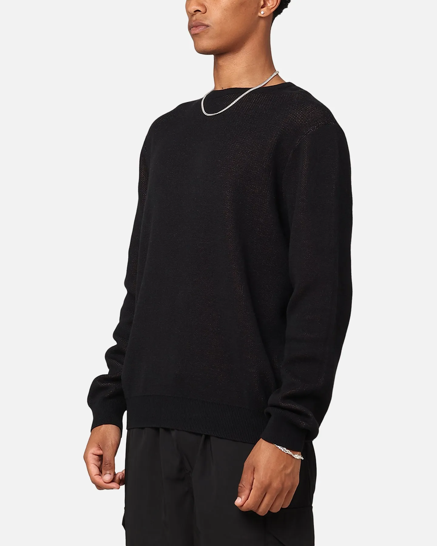 Stussy Fire Dice Sweater Black