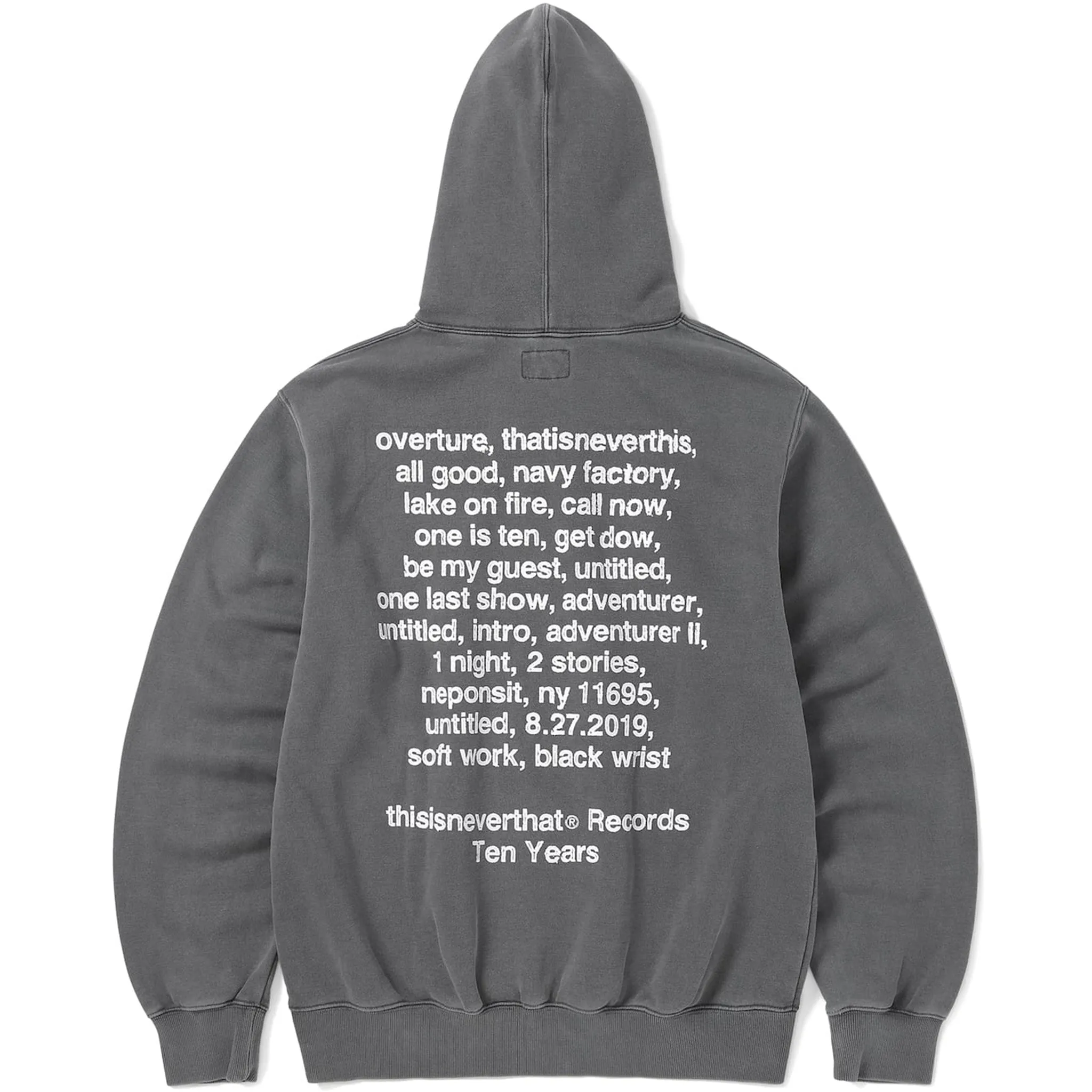 Ten Years Records Hoodie