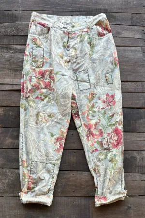 Traveler Pants in Rose Garden by Jaded Gypsy