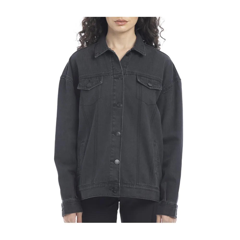 Veronica Black Denim Jacket