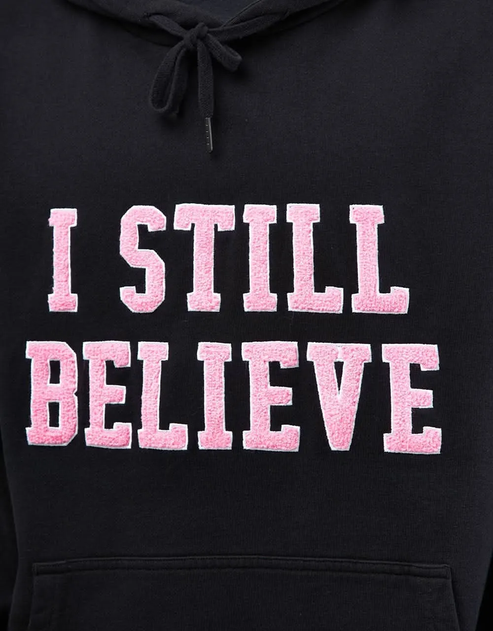 Welcome x Britney Spears Believe Pigment-Dyed Pullover Hoodie - Black