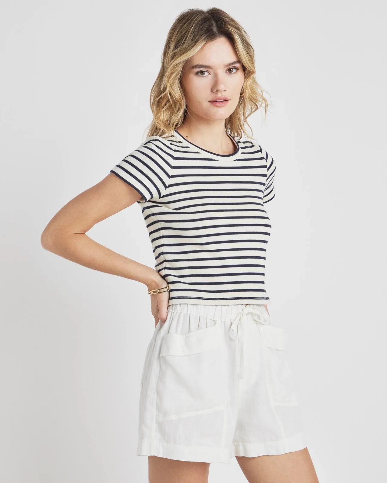 Whitney Stripe Tee