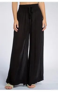 Wide Leg Gauze Pants