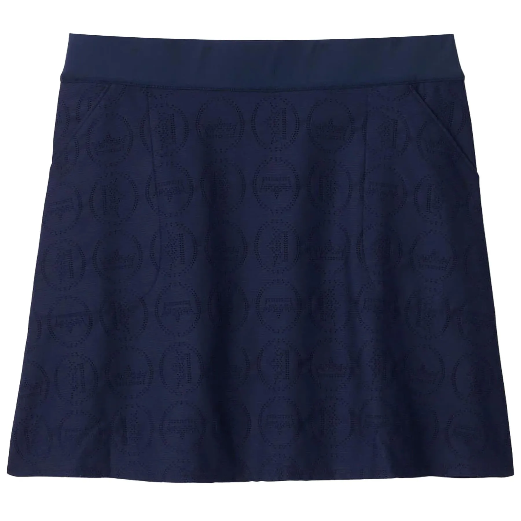 Womens Eyelet Sally Skort Navy - AW24